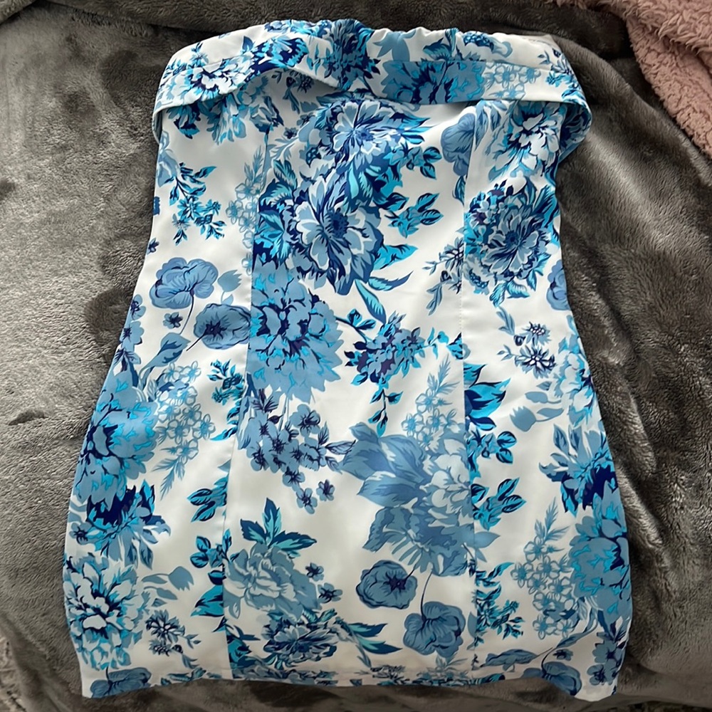 That’s so fetch, Charms dress - blue floral